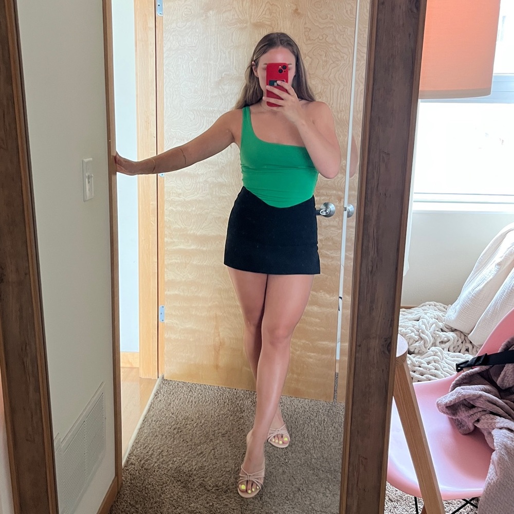 Zara Black Skort